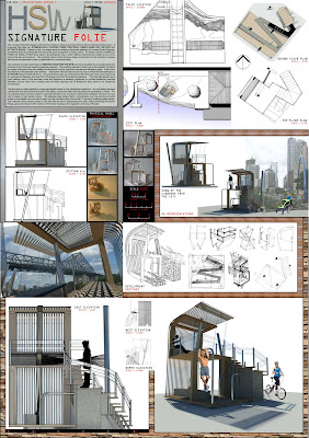 Architectural Presentation Board Layout